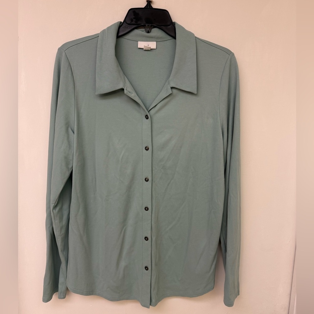 J.Jill Button-Up Shirt Size M